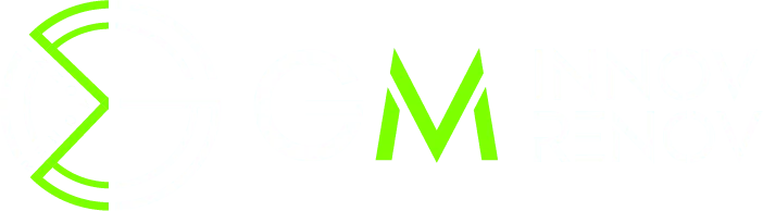 Logo de GM Innov Renov - Expert en rénovation et aménagement à Ergué-Gabéric : agencement, cloisons sèches, faux plafonds, isolation et menuiseries.